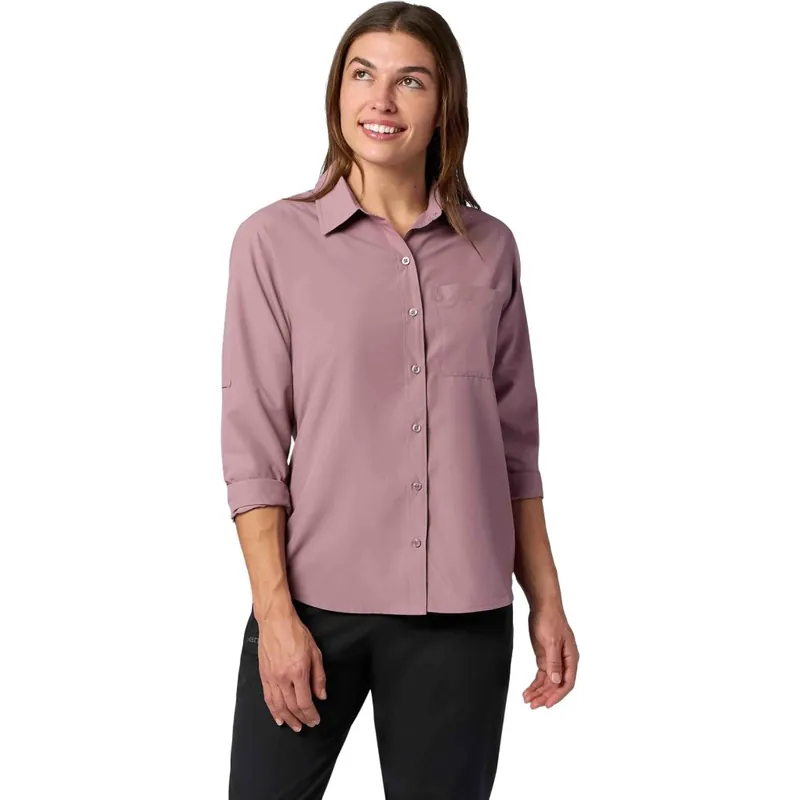 Solange Der Vorrat Reicht Marmot AirExchange UPF 40 Langarmhemd Damen - light mauve