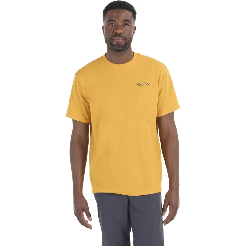Marmot Crayon M Dot T-Shirt Herren - golden sun Angebot