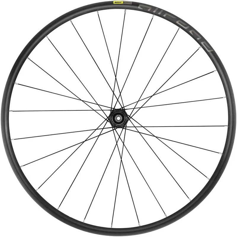 Mavic Allroad Disc Vorderrad UST Clincher 6-Loch 12x100mm/QR - schwarz Markenware