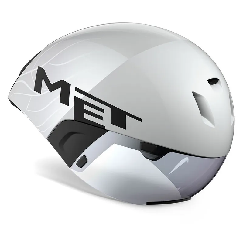 MET Codatronca Helm - White Silver/Matt Glossy Finale Aktion