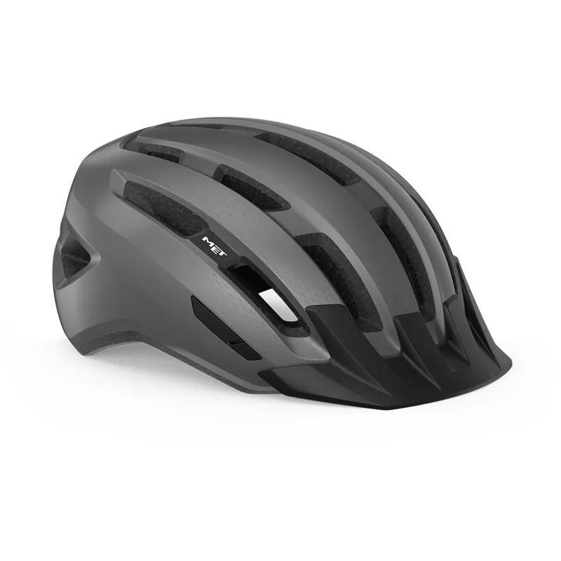 MET Downtown Helm - gray glossy Preisknaller