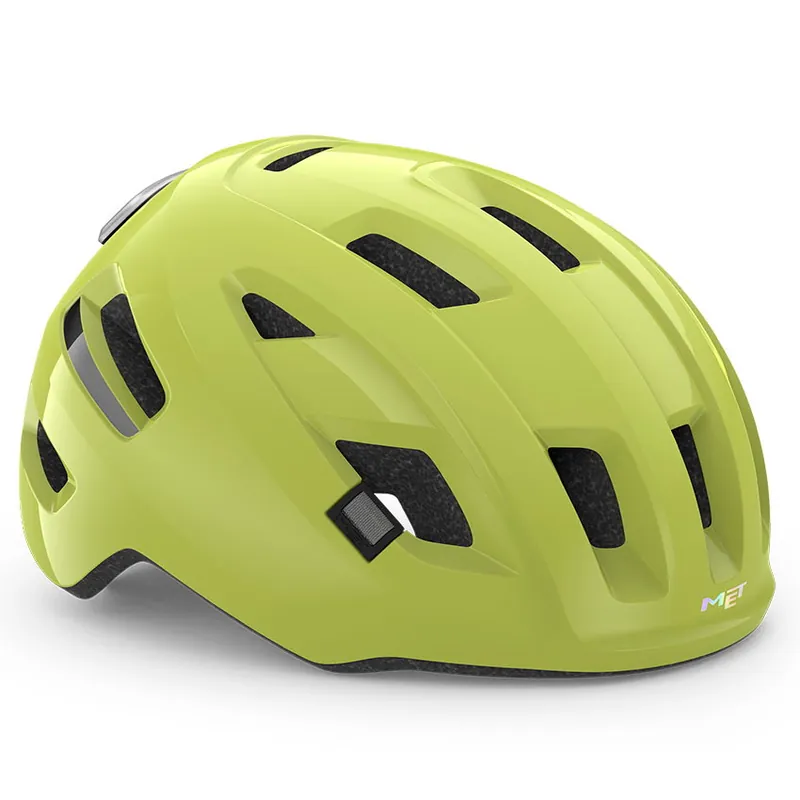 MET E-Mob MIPS Helm - lime glänzend Neue Ware