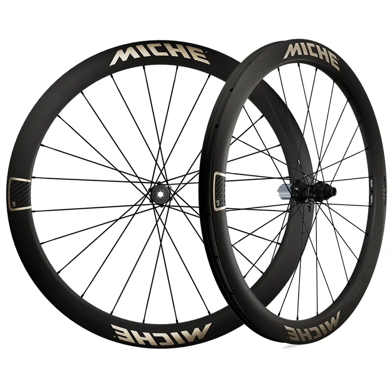 Miche GRAFF Aero 48 Gravel Laufradsatz - 28" Carbon Hookless Centerlock - 12x100mm 12x142mm - Micro Spline Knallerangebot
