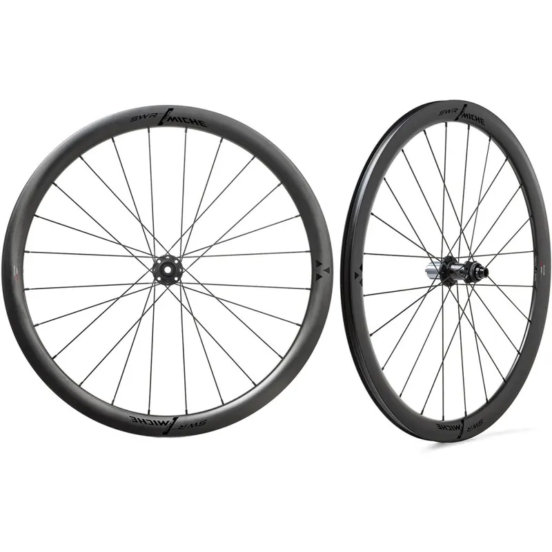Nur Für Kurze Zeit Miche SWR Evo 40 Laufradsatz - 28" Carbon Clincher Centerlock - 12x100mm 12x142mm - Sram XDR