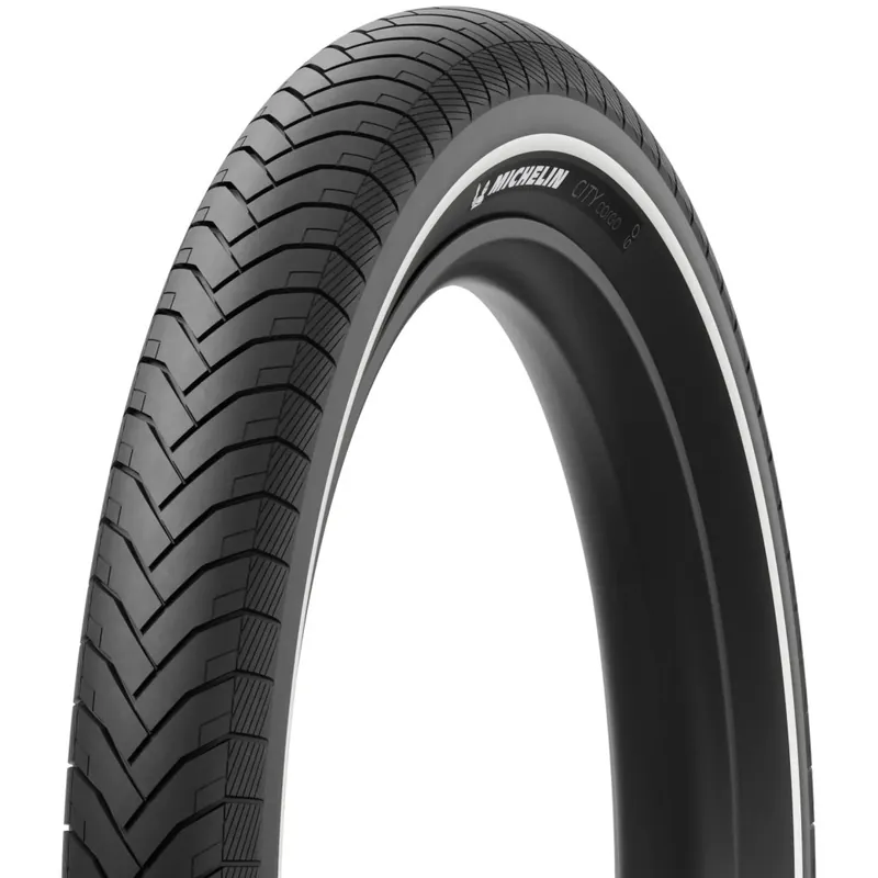 Nur Heute Michelin City Cargo Drahtreifen - Competition Line E-50 - 24x2.20" black/reflex