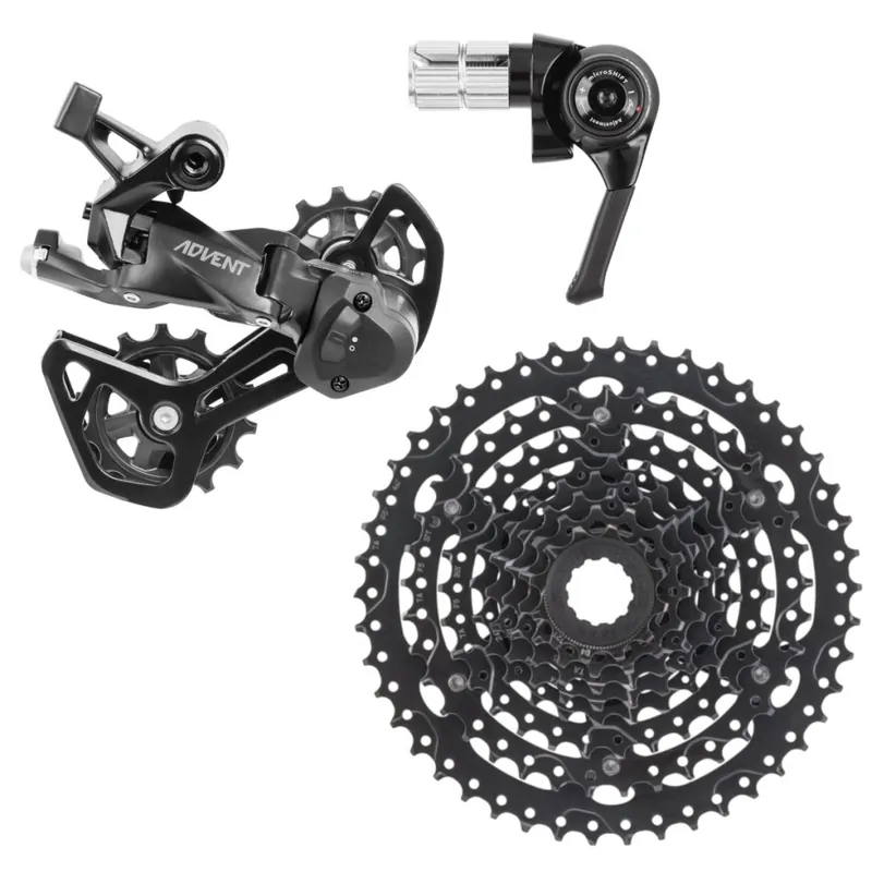 microSHIFT ADVENT V2 Upgrade Kit - Road Medium 1x9-fach - CS-H093 Kassette (11-46Z) Highlight