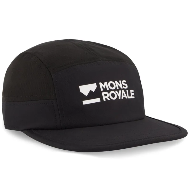 Mons Royale Velocity Trail Kappe - black Versand Am Gleichen Tag