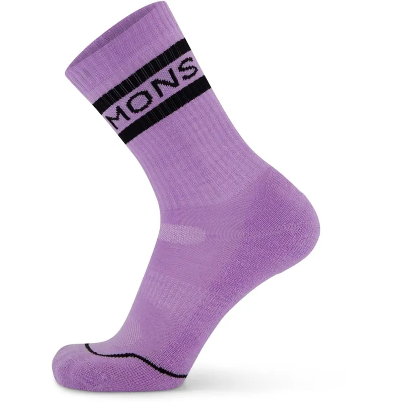 Nur Für Kurze Zeit Mons Royale Signature Merino Crew Socken - pastel purple