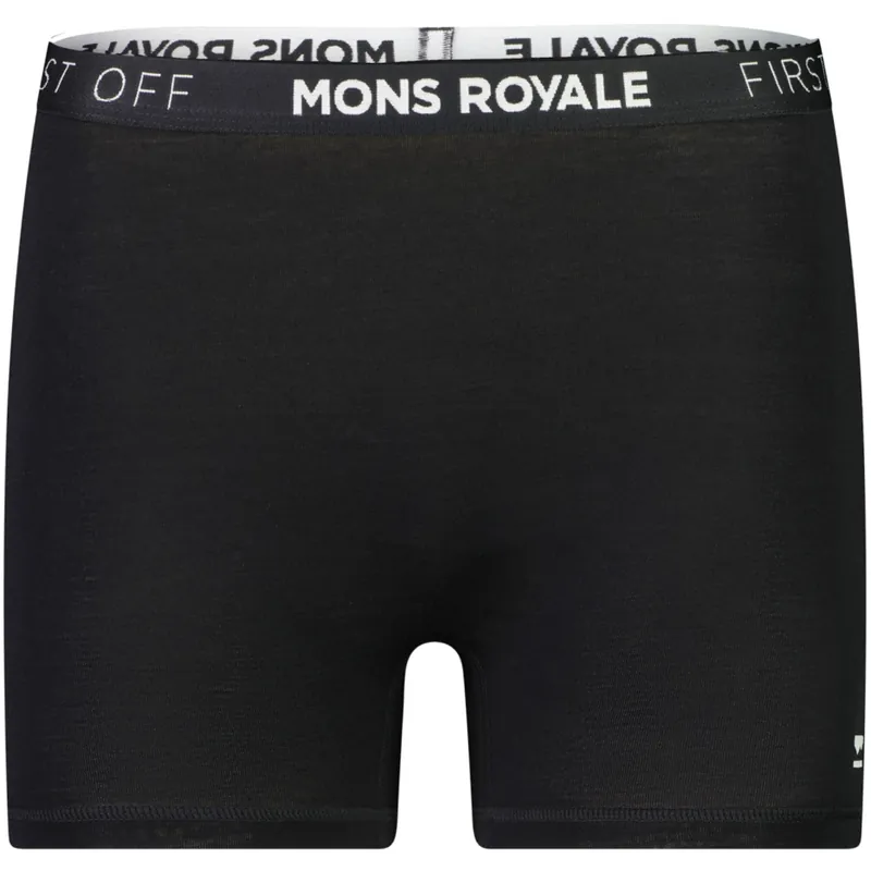 Mons Royale Hannah Merino Hot Pants Damen - schwarz Wochenendangebot