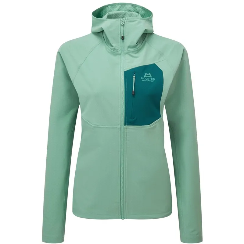 Mountain Equipment Arrow Kapuzenjacke Damen ME-006553 - lichen green/d teal Preisreduziert