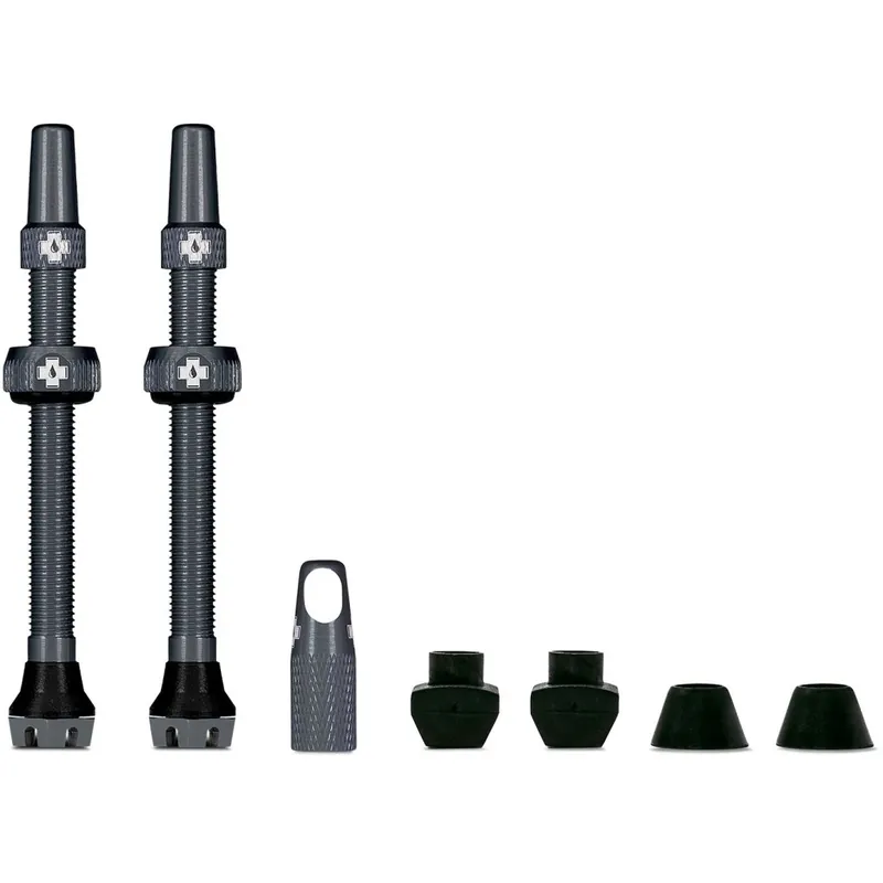 Sonderangebot Muc-Off Tubeless Ventil Kit V2 Universal - grau