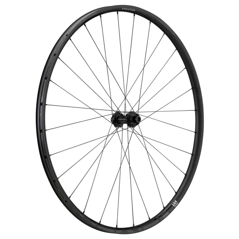 Super-Preis Newmen Evolution SL X.R.25 Vorderrad - 29" Aluminium Hookless Centerlock - 12x100mm - schwarz