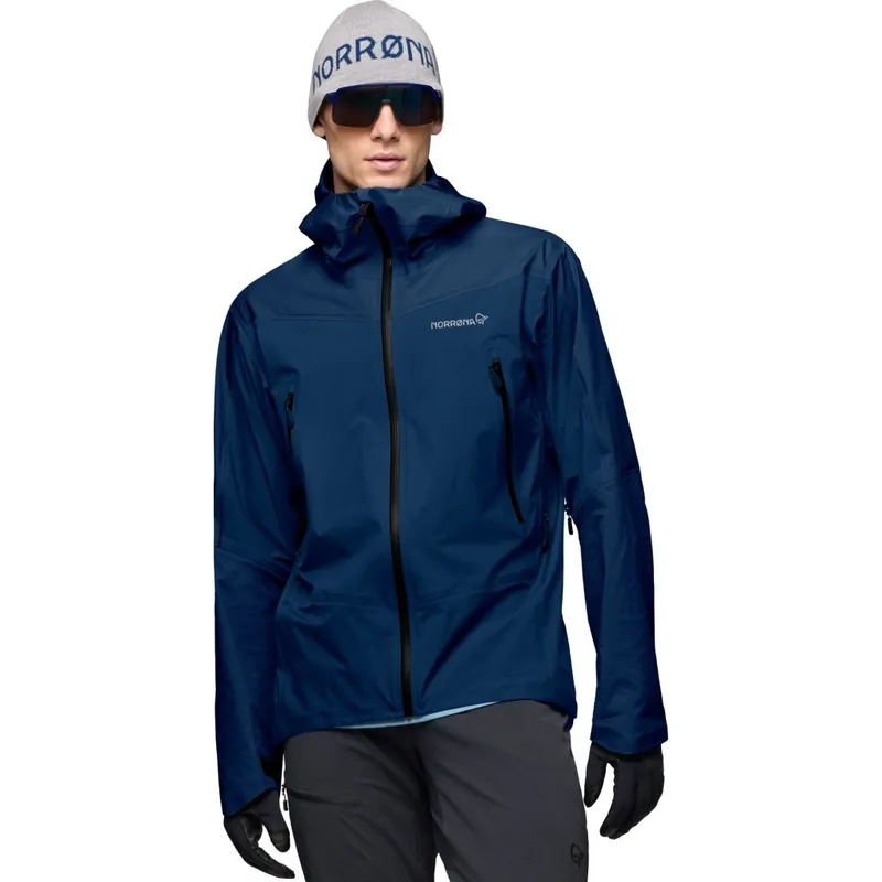 Norrona falketind Gore-Tex Jacke Herren - Indigo Night Abverkauf