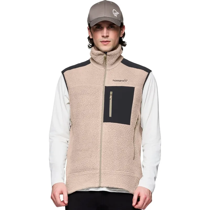 Norrona trollveggen warm3 Weste Herren - Winter Twig Highlight