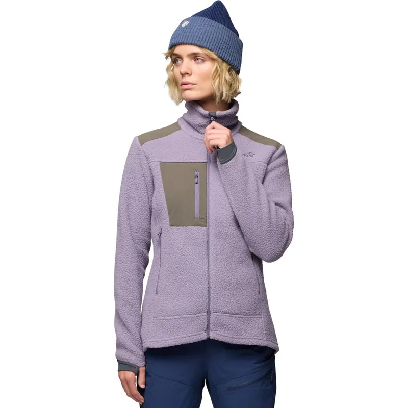Norrona trollveggen warm3 Jacke Damen - Purple Sage Finale Aktion