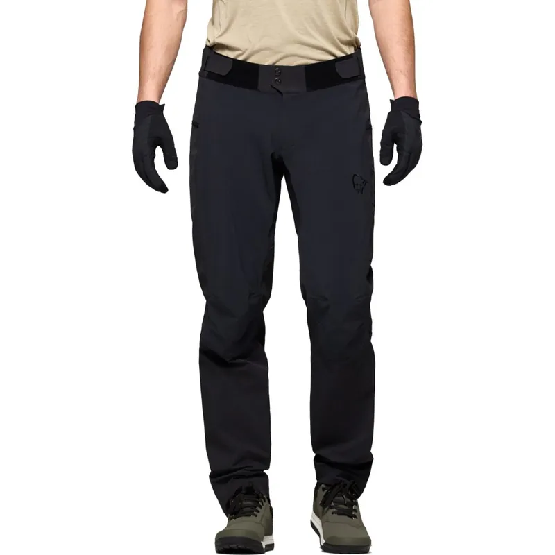 Norrona fjørå flex1 hybrid Hosen Herren - Caviar Black Solange Der Vorrat Reicht