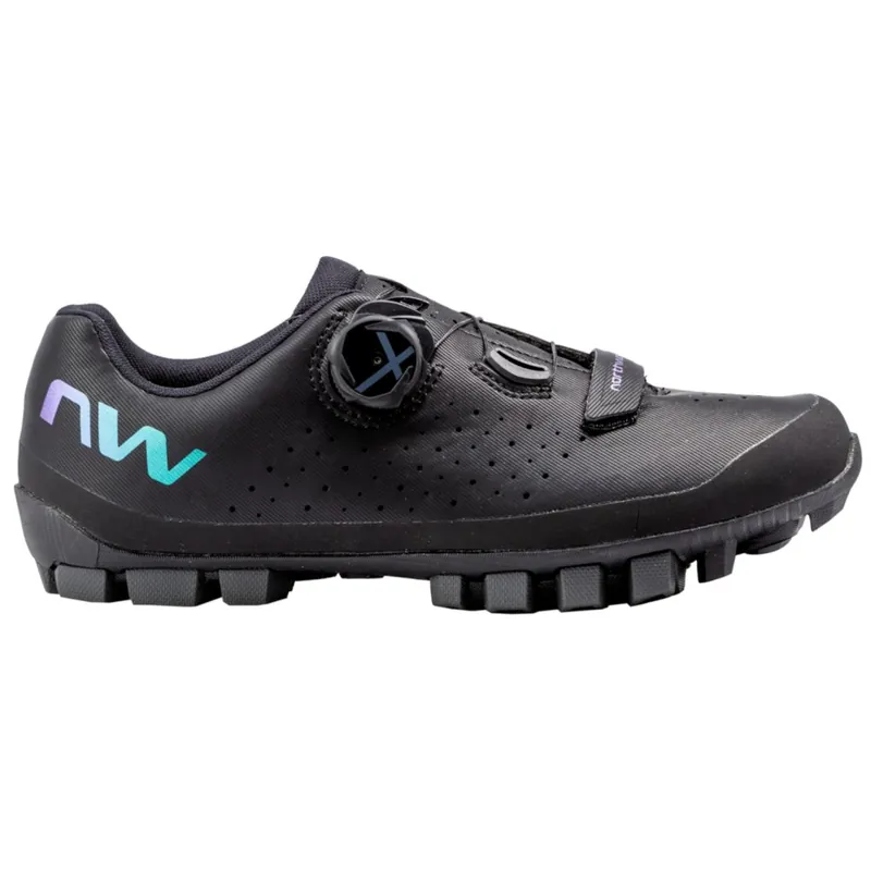 Northwave Hammer Plus MTB Schuhe Damen - schwarz/iridescent 16 Preis Gesenkt
