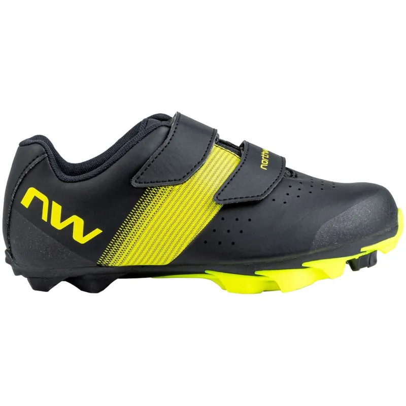 Northwave Hammer MTB Schuhe Kinder - schwarz/yellow fluo 04 Letzte Chance