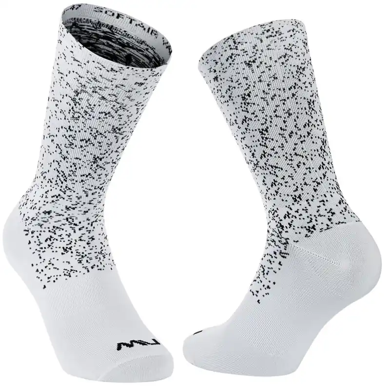 Northwave Stardust Socken - white/black 51 Preis Gesenkt