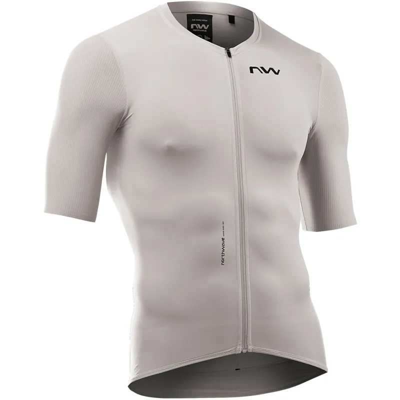 Garantierte Lieferung Northwave Essence Kurzarmtrikot - light grey 87