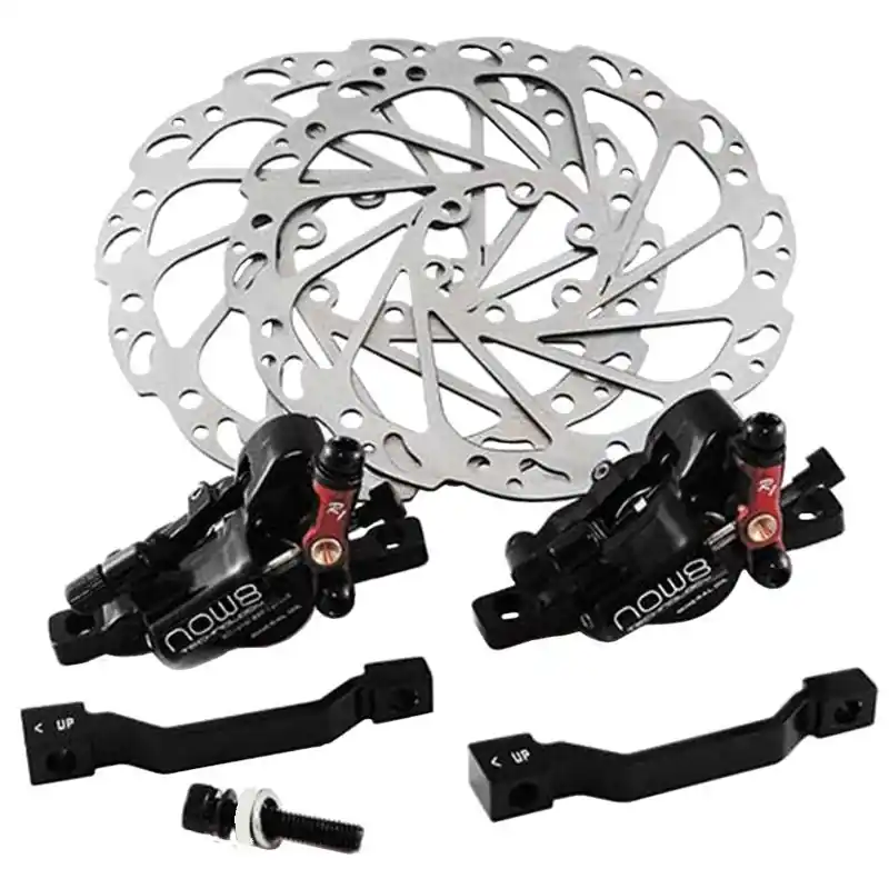 NOW8 Hybrid RR / Cross Scheibenbremsen- Set - Postmount - schwarz Zertifiziert