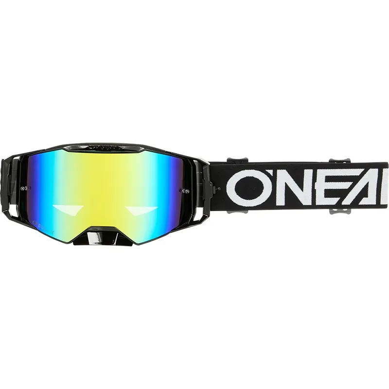 Preisknaller O‘Neal B-55 Brille - CRAM V.25 black/white - radium gold