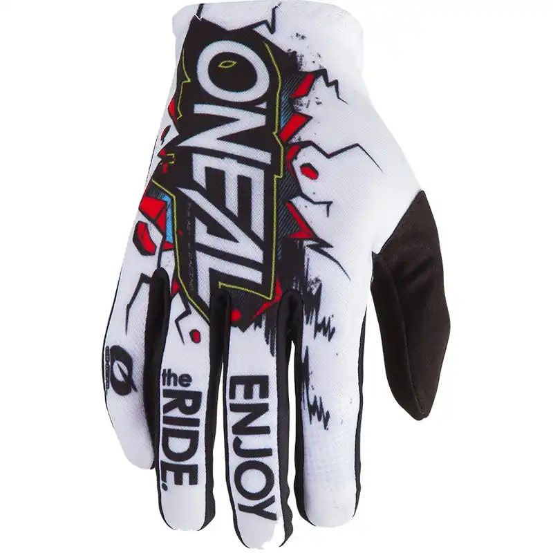 Versand Am Gleichen Tag O‘Neal Matrix Youth Handschuhe Kinder - VILLAIN V.20 weiß