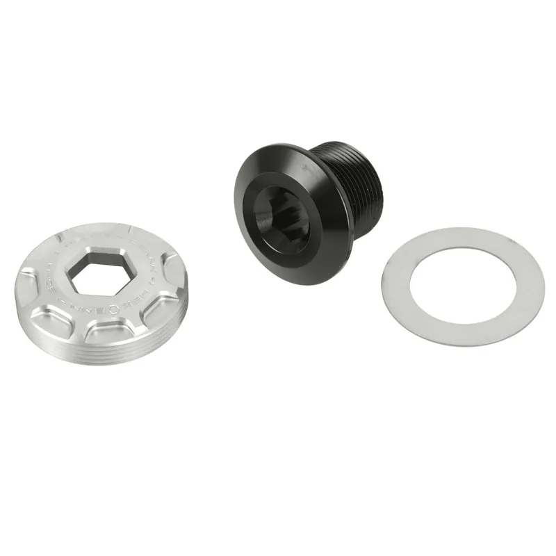 OAK Components Kurbel-Abdeckkappen Set - OAK Meteor SRAM DUB M18/M30LH - raw Neu