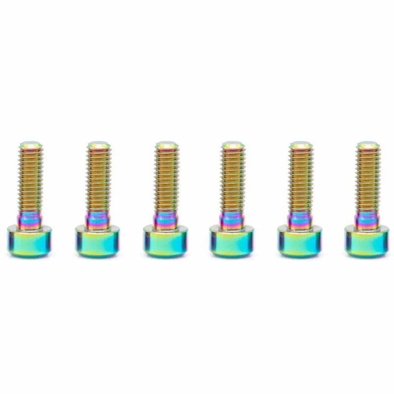 Preiswert OAK Components Titanschrauben Set - M5x16mm - oilslick
