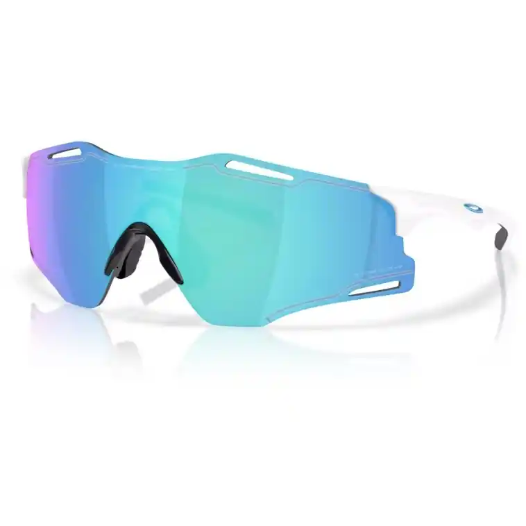 Oakley Cybr Zero Brille - Polished White/Prizm Sapphire - OO9512D-0239 Expressversand