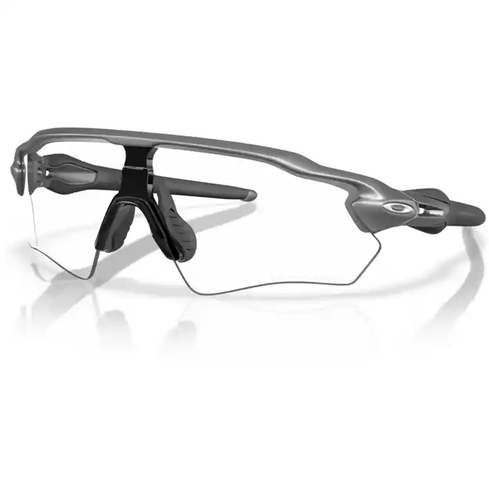 Oakley Radar EV S Path Brille - Photochromic - Steel/Clear to Black Iridium - OO9510-0831 Markenware