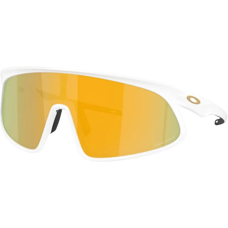 Nur Für Kurze Zeit Oakley RSLV Brille - Matte White/Prizm 24K - OO9484D-0449
