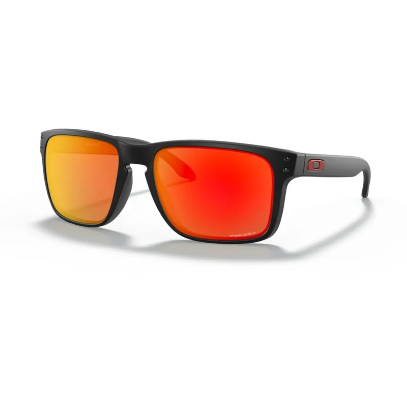 Nur Für Kurze Zeit Oakley Holbrook XL Brille - Matte Black/Prizm Ruby - OO9417-0459