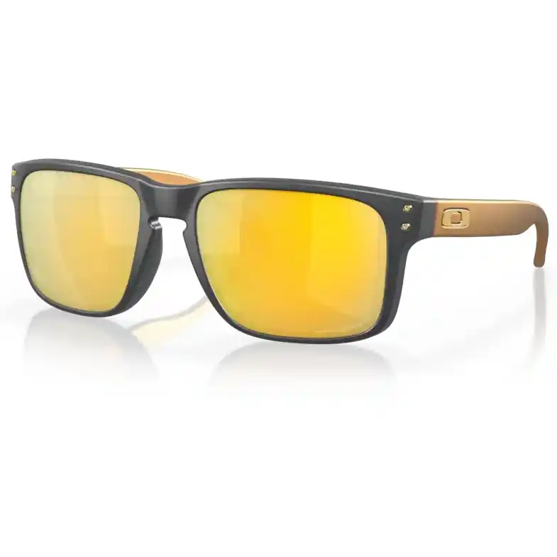Oakley Holbrook Brille - Polarized - Matte Carbon/Prizm 24K - OO9102 W4-57 Schnäppchen