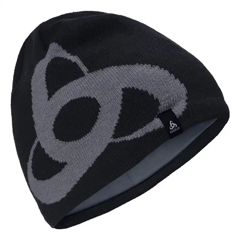 Billig Odlo Ceramiwarm Pro Mid Gage Mütze - schwarz - odlo steel grey