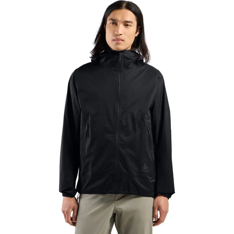 Odlo Essentials 2.5L Wasserdichte Hardshell-Jacke Herren - schwarz Preiswert