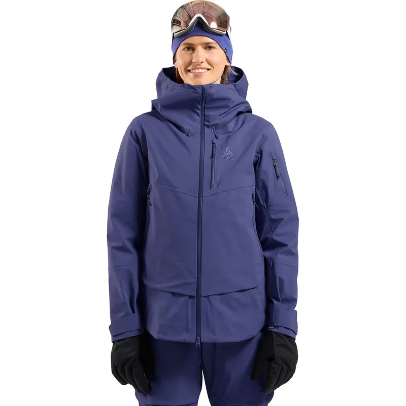 Direkt Vom Hersteller Odlo X-Alp 3L Hardshell-Jacke Damen - skipper blue