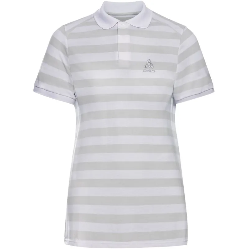 Preis Gesenkt Odlo Concord Poloshirt Damen - weiß - odlo silver grey