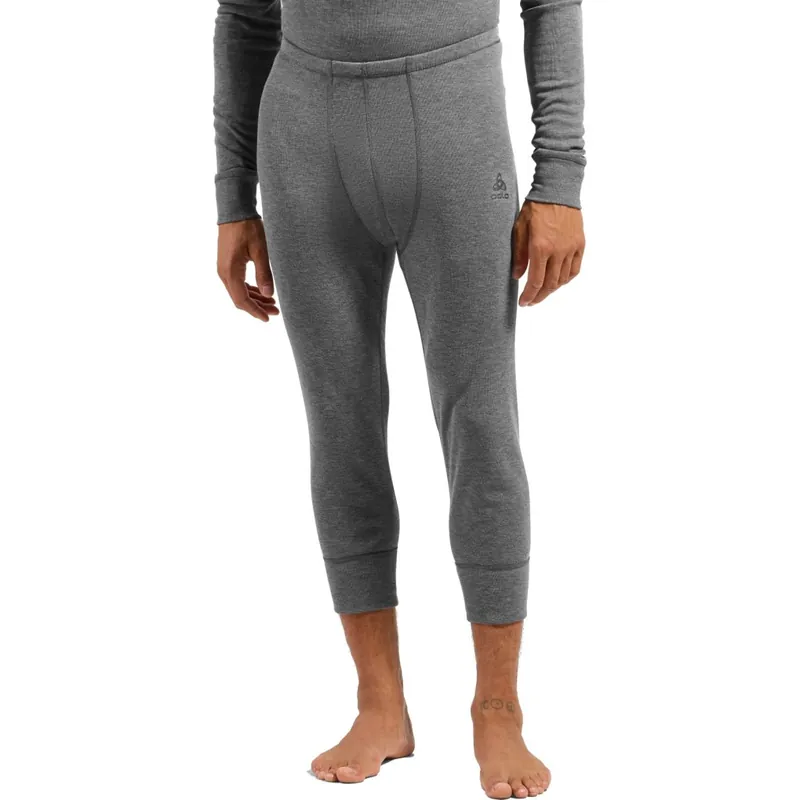 Preisknaller Odlo Active Warm 3/4 Unterhose Herren - odlo steel grey melange