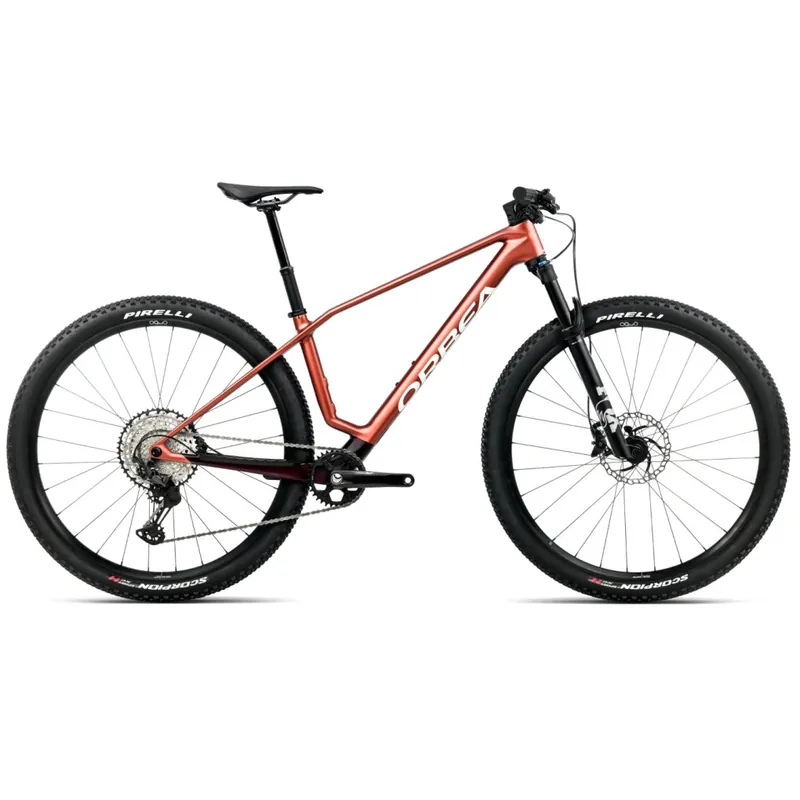 Orbea ALMA M20 - Carbon Mountainbike - 2026 - Mars Red (matt) - Metallic Burgundy Red (gloss) Heißes Angebot