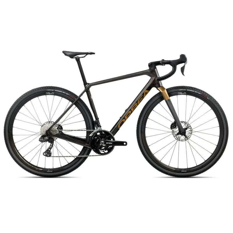 Neuheit Orbea TERRA M20iTEAM - GRX Di2 Carbon Gravel Bike - 2025 - Cosmic Carbon - Olive Green (gloss)