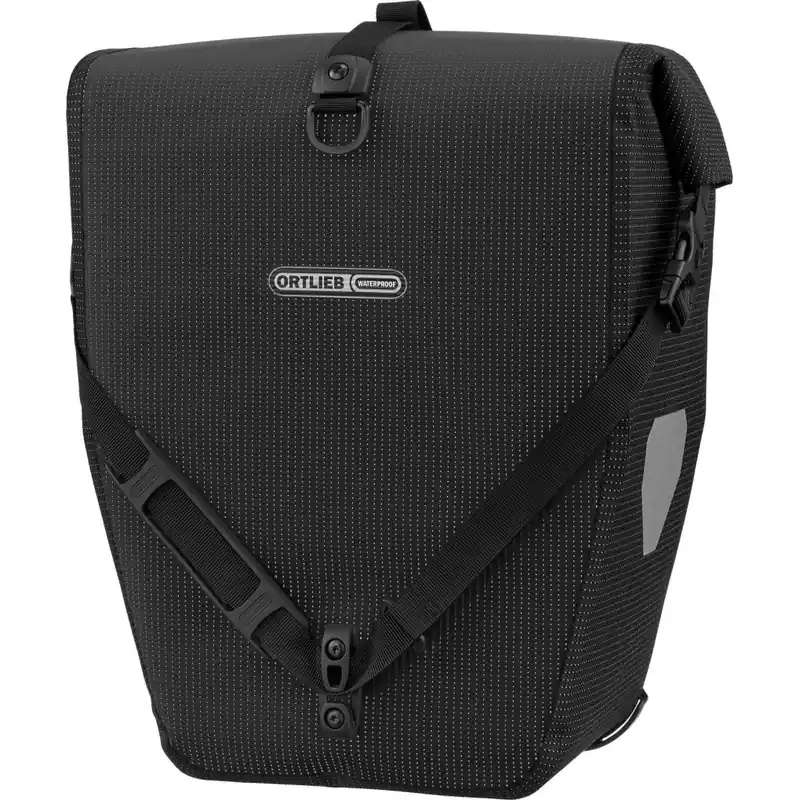 ORTLIEB Back-Roller High Visibility QL3.1 Fahrradtasche - 20L - black reflective Ausverkauf