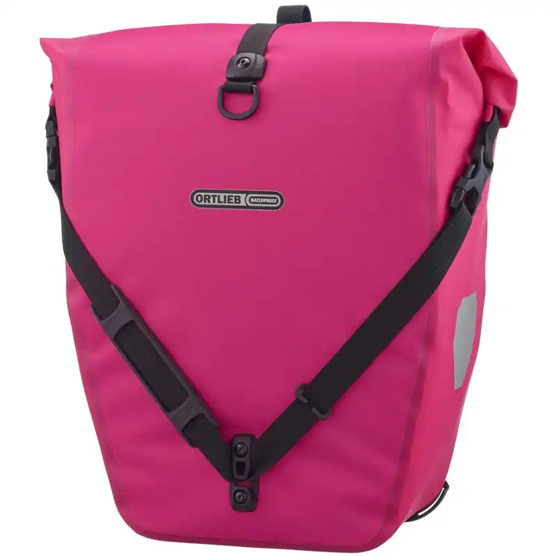 ORTLIEB Back-Roller Cyber - QL2.1 Gepäckträgertasche (Single) - 20L - cyber pink Neu Im Sortiment
