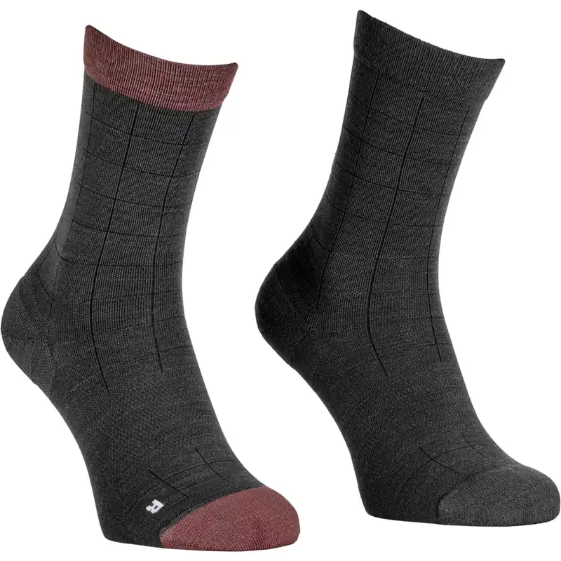 Ortovox MTB Mid Light Socken Damen - black raven Knallerangebot