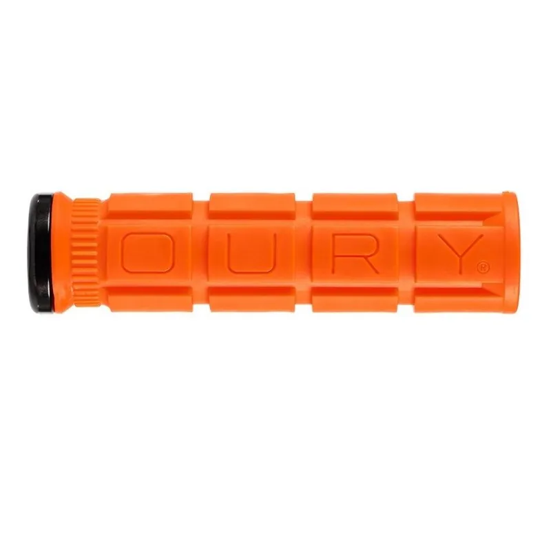 Versand Am Gleichen Tag Oury V2 Single-Clamp Lock-On Lenkergriffe - 135/33,0mm - blaze orange