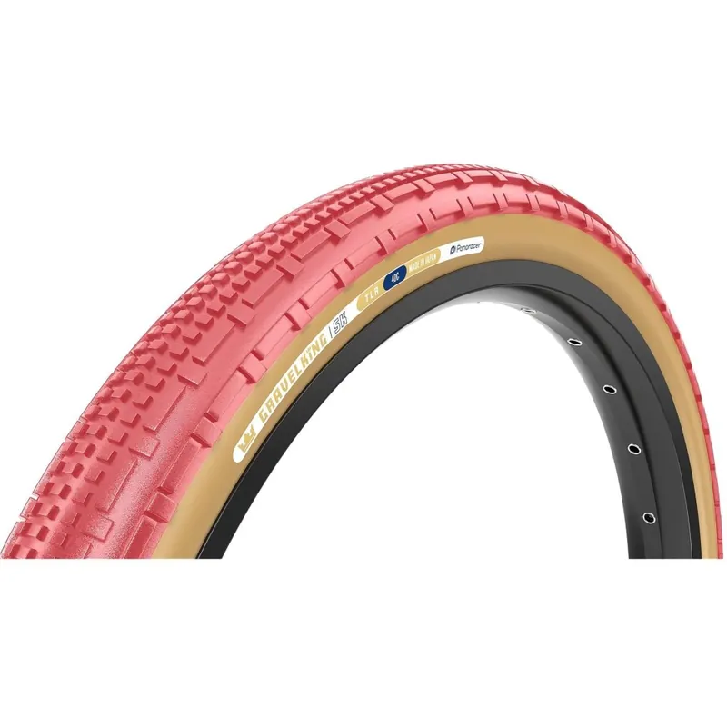 Heißes Angebot Panaracer Gravelking SK TLR - Faltreifen - 40-622 sakura/brown Colour Edition 2026