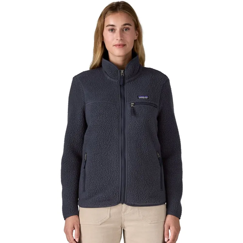 Billig Patagonia Retro Pile Fleecejacke Damen - Sunken Blue