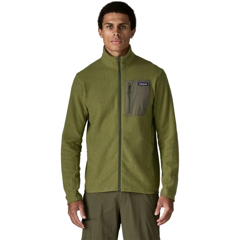 Patagonia R1 Air Fleecejacke Herren - Caper Green Aktuell