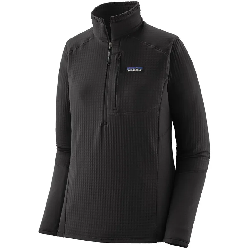 Schnäppchen Patagonia R1 Hybrid Pullover Damen - Schwarz