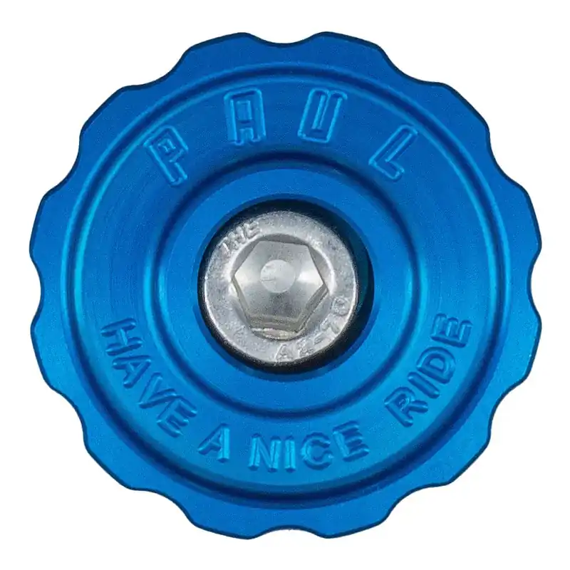 Paul Component Ahead Kappe für KLAMPER Vorbau - 1 1/8" - blau Aktuell
